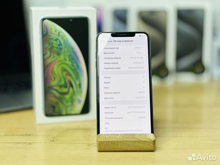 iPhone Xs Max, 256 ГБ