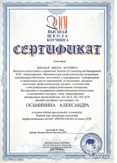 Бизнес коуч