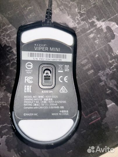 Игровая мышь razer viper mini