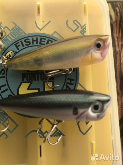 Воблеры lucky john basara 56 попперы YO zuri 50