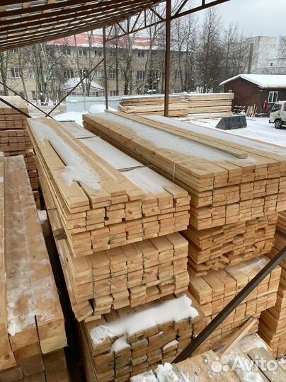 Брус обрезной 150х150х6000мм от производителя