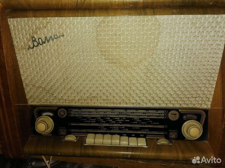 Ламповая радиола Волга