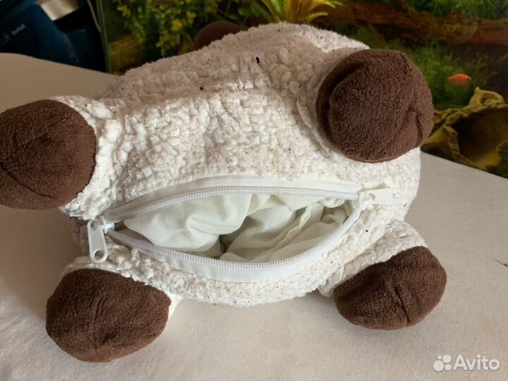 Мягкая игрушка- овен, положи любой подарок внутрь