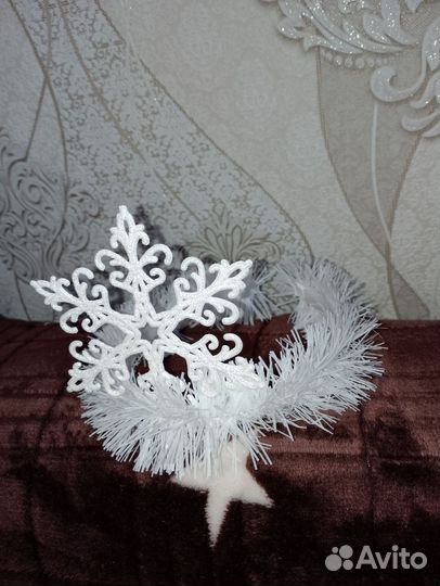 Платье снежинки 98