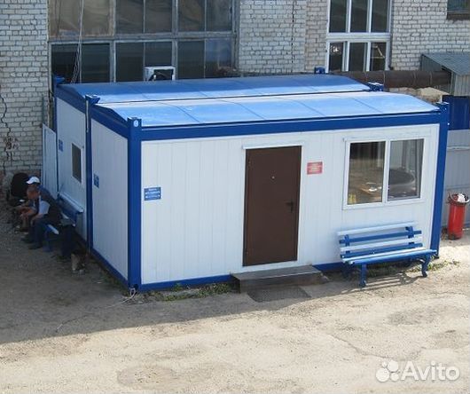 Модульное здание с проходной