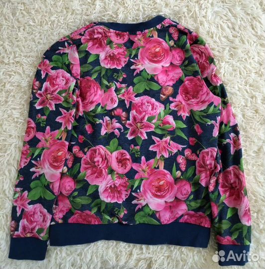 Кофта на молнии,для девочек