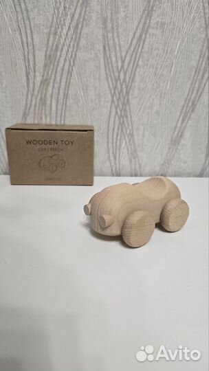 Liewood. Машинка новая. Дерево. Игрушка - декор