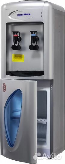Кулер для воды Aqua Work 0.7-LDR серебро со шкафчи