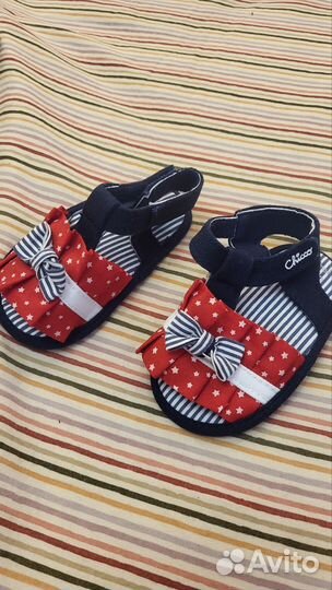 Пинетки для девочки 19 размер