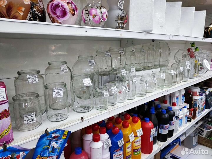 Банка стеклянная