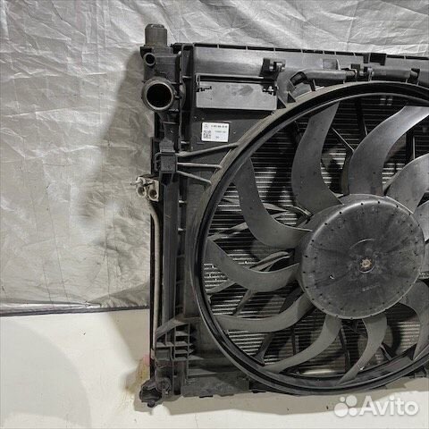 Касета радиаторов Мерседес 166 x166 GLS