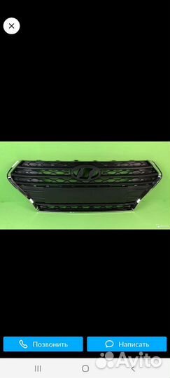 Решетка радиатора Solaris