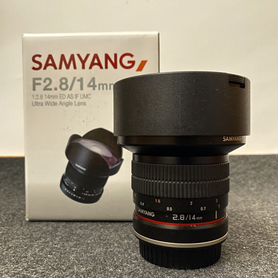 Объектив Samyang 14mm f2.8 ED AS IF for Canon