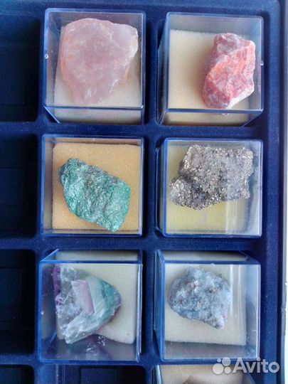 Коллекция камней Минералы сокровища земли