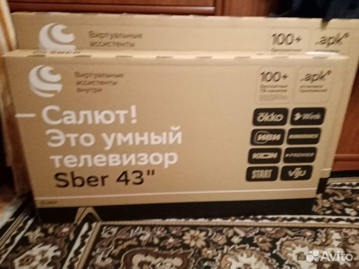 Телевизор smart tv 43