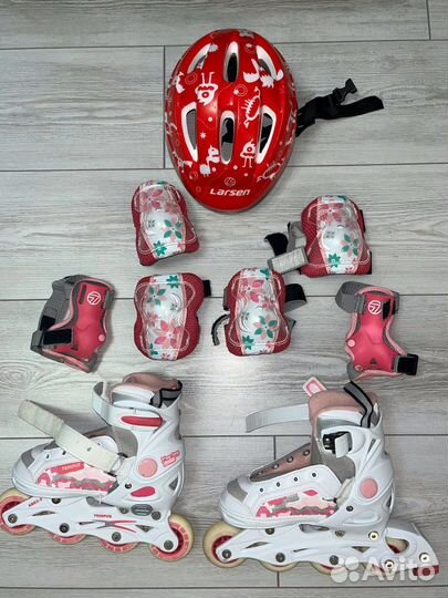 Детские раздвижные ролики 29 32