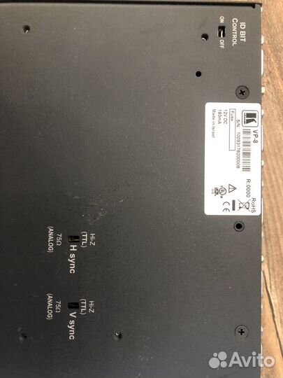 Уселитель-распределитель kramer 1:8 VGA/uxga