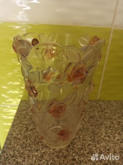 Ваза хрустальная СССР