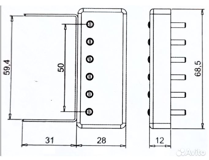 Джазовый звукосниматель для акустической гитары