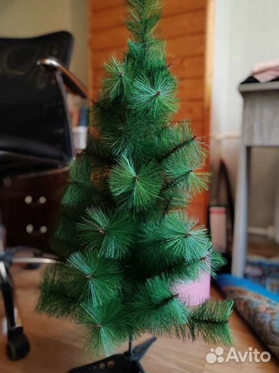 Елка искусственная 90 см + игрушки