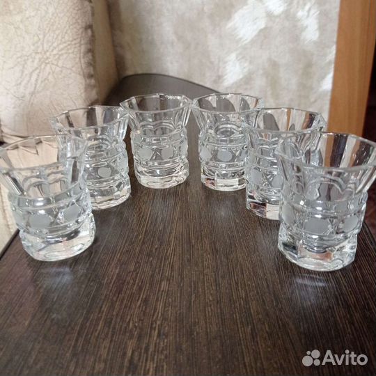 Хрустальные стопки