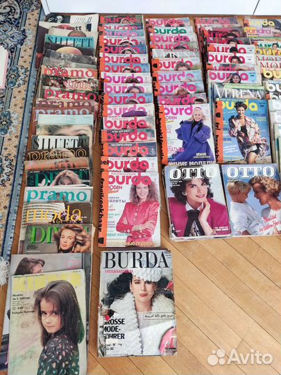 Журналы Бурда старые