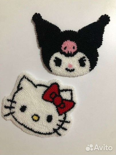 Изделия в технике ковровой вышивки