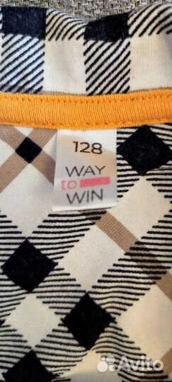 Рубашка на мальчика 128