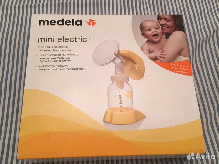 Молокоотсос электрический medela mini electric