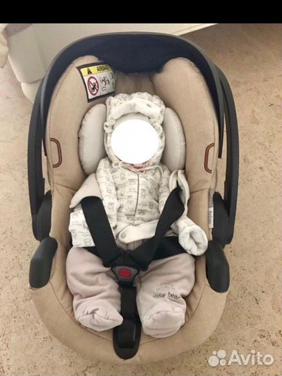 Коляска stokke 3 в 1 trailz