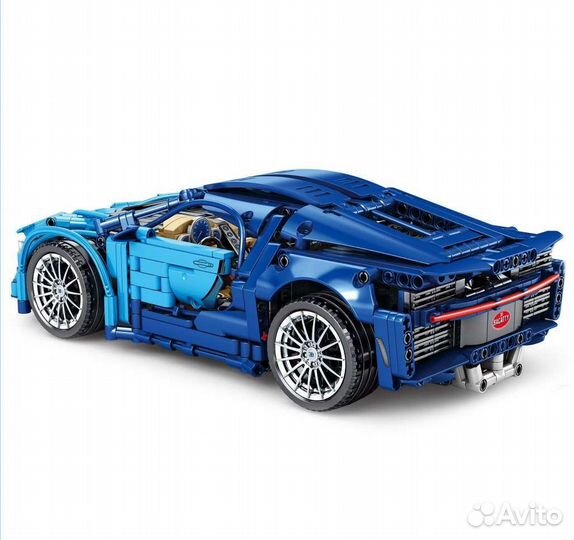 Конструктор Bugatti Chiron 1388 деталей