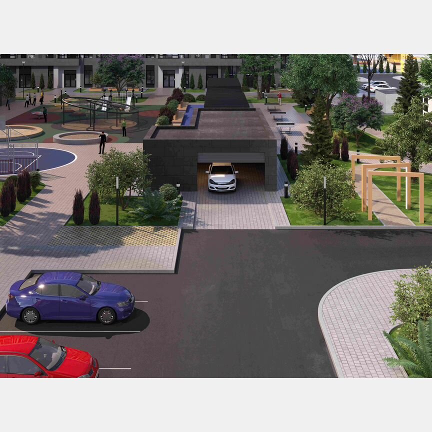 3-к. квартира, 84,1 м², 4/16 эт.