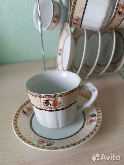 Чайный/кофейный сервиз на 6 персон