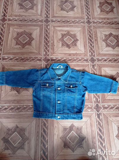 Джинсовка детская 86