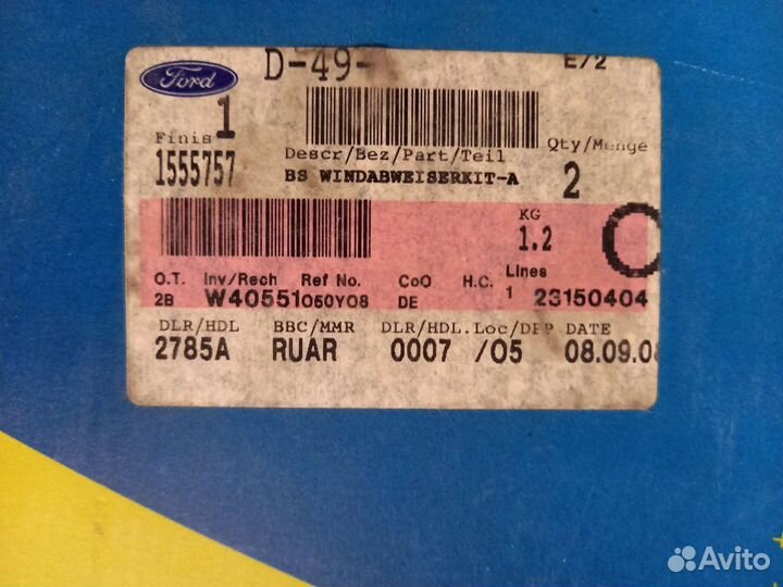 Дефлекторы окон ford fiesta mk6 купе