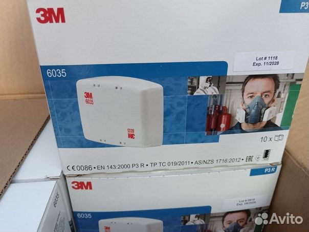 Противоаэрозольный фильтр 3м 6035 оригинал