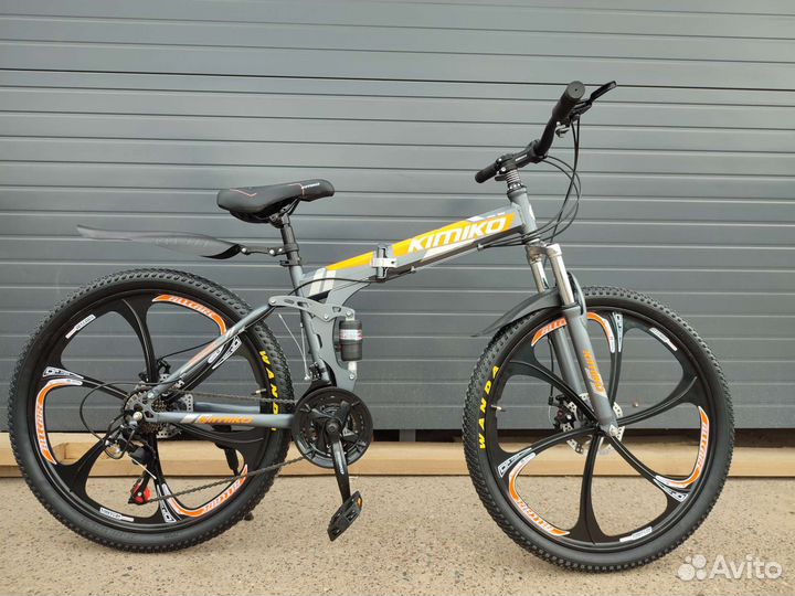 Велосипед на литых дисках