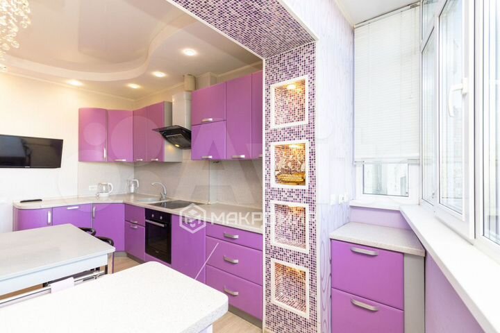 2-к. квартира, 56 м², 6/9 эт.