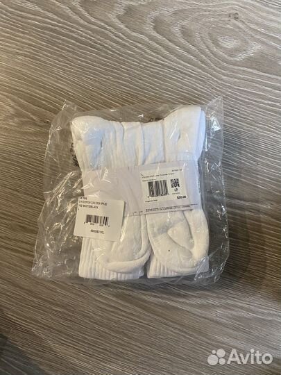 Носки Nike белые высокие