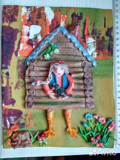 Картина интерьерная лягушка