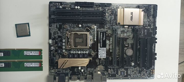 Asus B150-PRO, I5-6600K, RAM16, SSD 256, GTX 1060