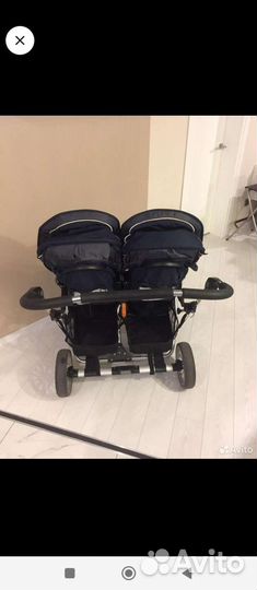 Коляска для двойни