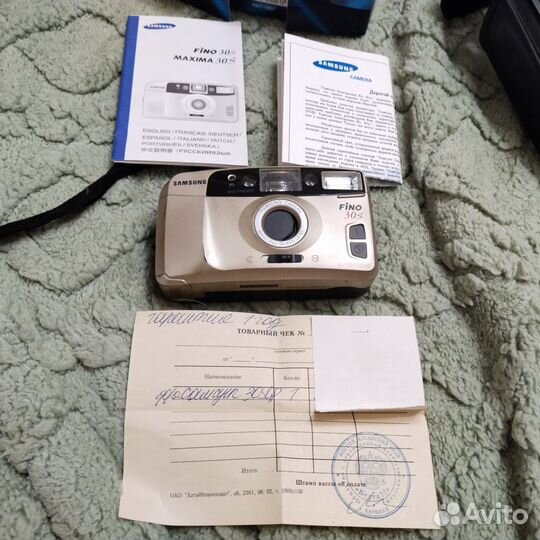 Плёночный фотоаппарат Samsung Fino 30S