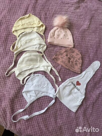 Шапка для новорожденного