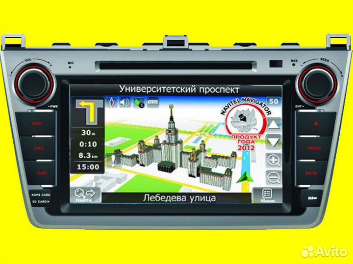 Автомагнитола штатная Velas V-M6G для Mazda 6