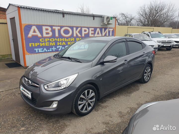 Hyundai Solaris 1.6 AT, 2013, 163 000 км