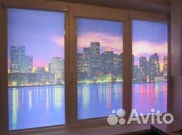 Рулонные шторы с фотопечатью