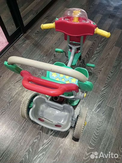 Детский трехколесный велосипед бу