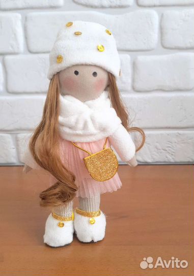 Интерьерные текстильные куклы