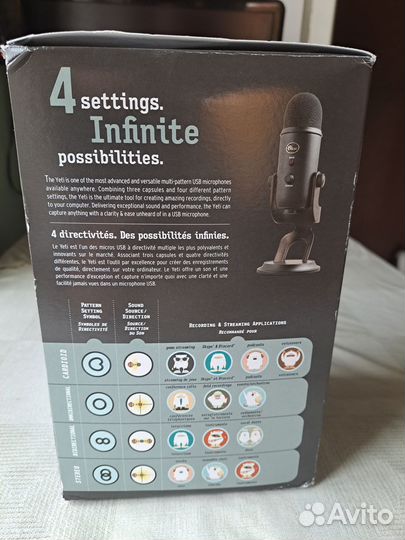 Микрофон Yet-i blue backout USB